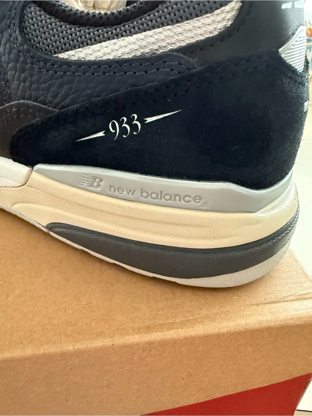 New Balance Black and Gray Andrew Reynolds 993-Style Men's Sneaker